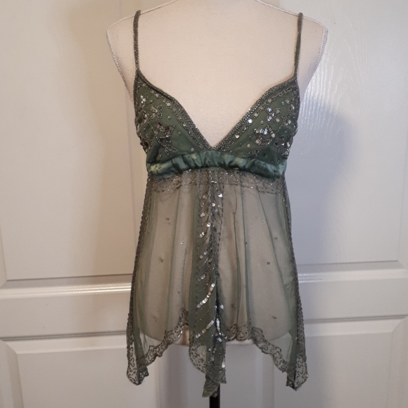 KOOKAï Sage embroidered tank - Picture 1 of 6